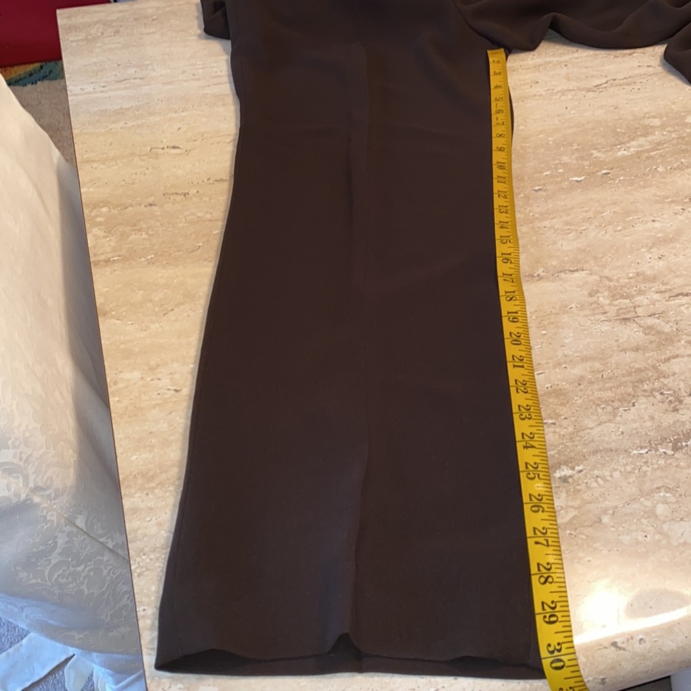 Anne Klein,brown pants, excellent condition, measurements and photos below - Picture 6 of 6
